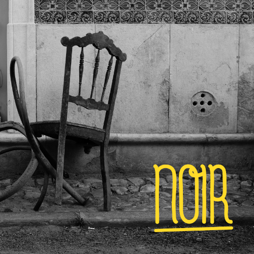 Cover of the studio fatal album 'Noir'